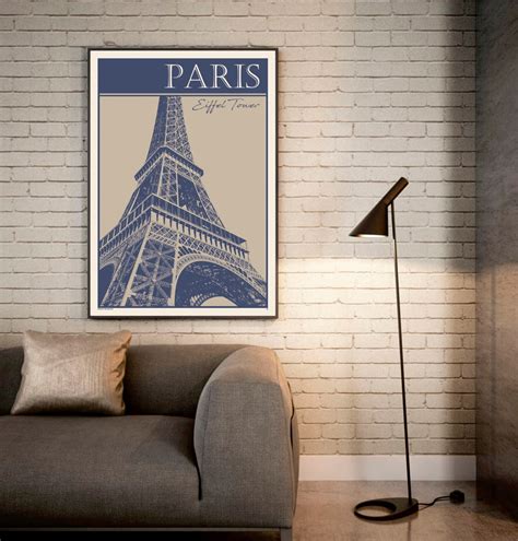 Paris Eiffel Tower, Paris Poster, Eiffel Tower Print, Travel Poster ...