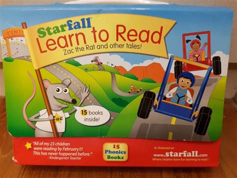 Starfall Learn to Read 15 Phonics Books, Books & Stationery, Children's ...