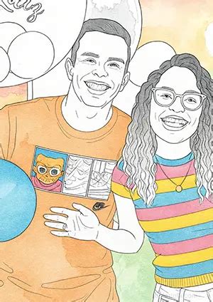 Rafa E Luiz Para Colorir - Rafa e Luiz para colorir e imprimir