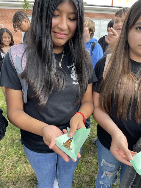 Butterfly Release At Marshall Middle Magnet IB World School | Plant City Observer