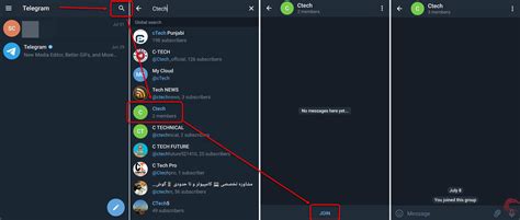 how to find a group in telegram