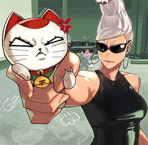 ayase momo, takakura ken, turbo granny, ayase seiko, and trinity