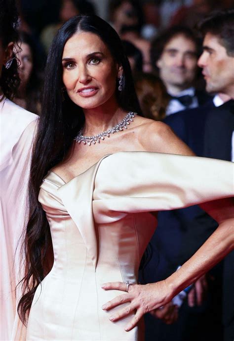 DEMI MOORE at Horizon: An American Saga Photocall at 77th Annual Cannes