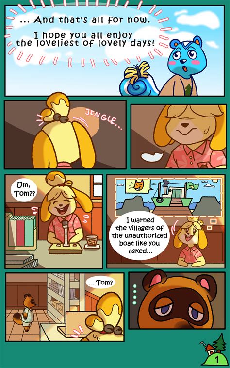 Animal Crossing Isabelle Comic