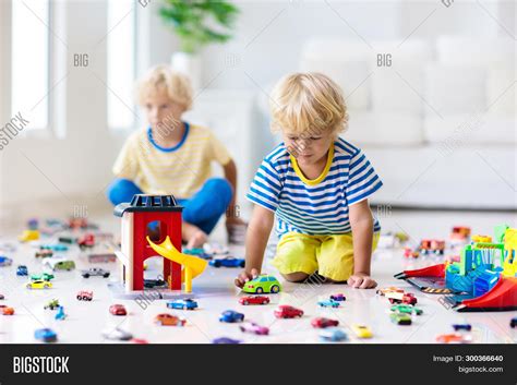 Kids Play Toy Cars. Image & Photo (Free Trial) | Bigstock