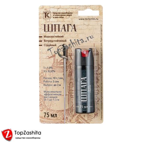 Газовый баллончик Шпага, 75 мл. - купить в Москве в интернет-магазине ...