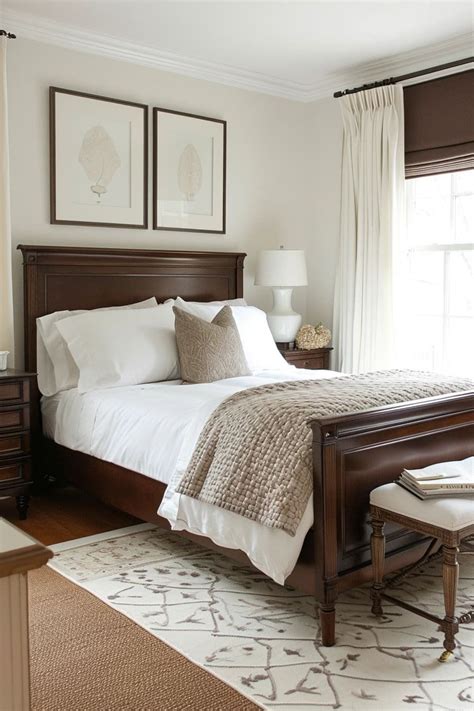 25 Captivating Brown and White Bedroom Ideas You'll Love | Brown ...