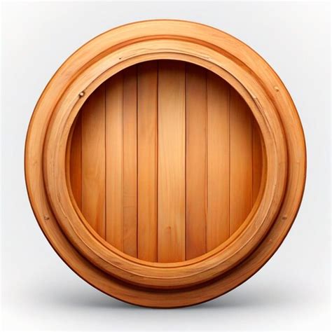 wooden barrel    wooden barrel   bottom premium ai