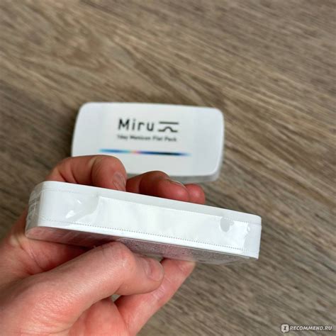 Контактные линзы MIRU 1 Day Menicon Flat Pack - «Обзор на однодневные ...