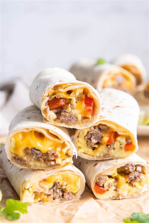 Breakfast Burritos Recipe - Kristine's Kitchen