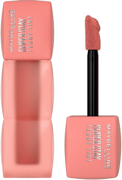 Maybelline New York Superstay Teddy Tint - Стойкая матовая помада-тинт ...