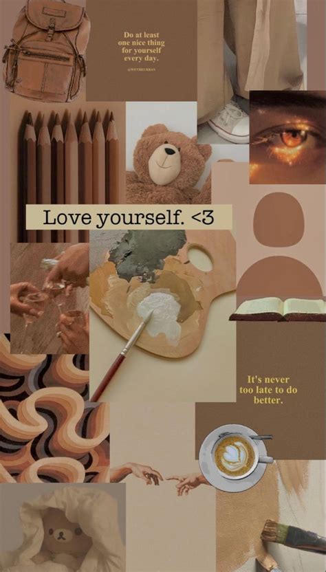Brown aesthetic collage | Aesthetic collage, Brown aesthetic, Place ...