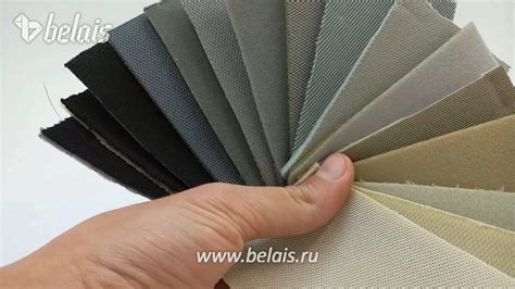 Потолочная ткань на поролоне 3 мм (серая, бархат, ширина 1,5 м ...