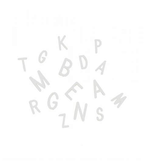 Leo & Bella | Omm Design White Letter Board Letters Large