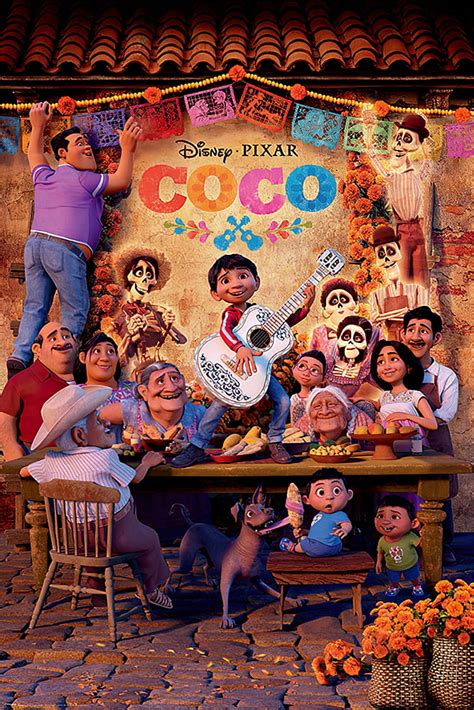 Coco - Disney / Pixar Movie Poster (Regular Style B - The Family) (Poster & Poster Strip Set ...