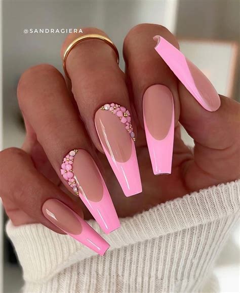 23+ Stunning French Coffin Nail Ideas (2024) - DrExplains