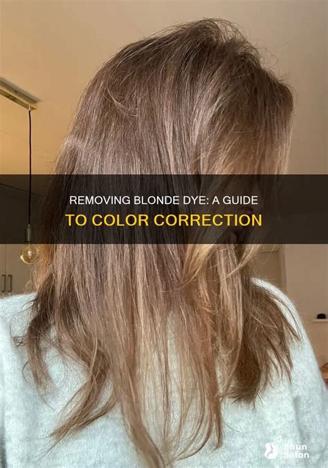 how to get rid of dyed hair