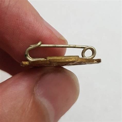 panis ange lorum ecce metal pin namur CATHOLIC PIECE | eBay