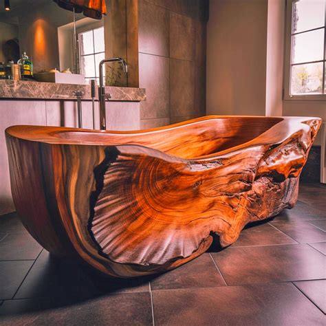 Live Edge Wooden Bathtubs Are Becoming a Thing, and They Look Amazing ...