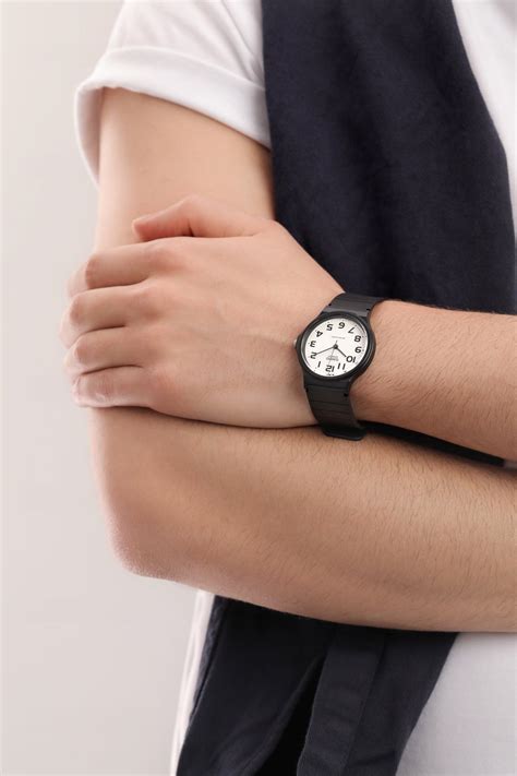 Casio Watch Black White Big Numbers MQ-24-7B2LDF – Watches & Crystals
