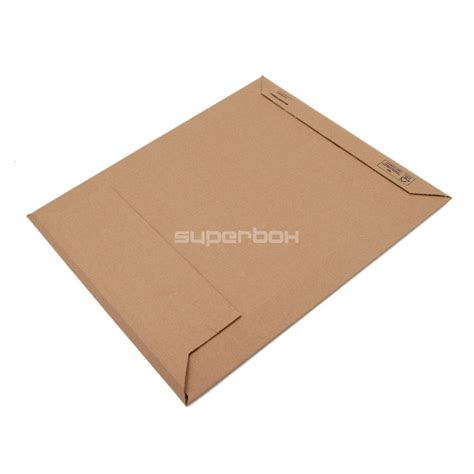 large size corrugated cardboard envelope xx mm superbox
