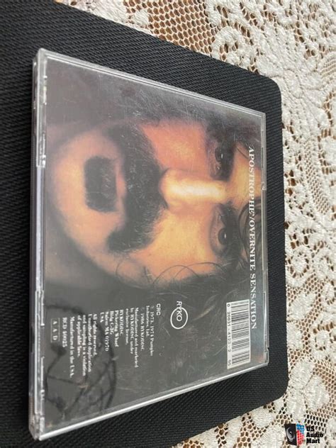 Frank Zappa- Apostrophe/Overnight Sensation- CD on Ryko Photo #5010144 ...