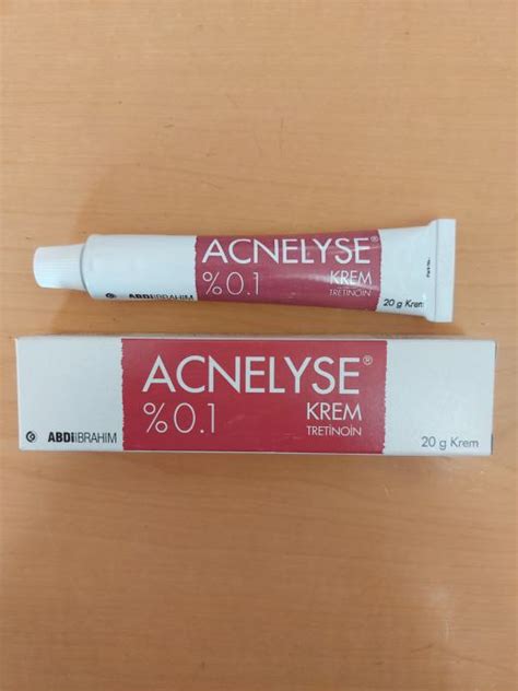 ACNELYSE (Tretinoin 0,1%, Retin A krema)