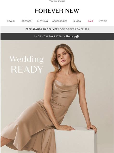 Forever New: The perfect dresses for any wedding | Milled