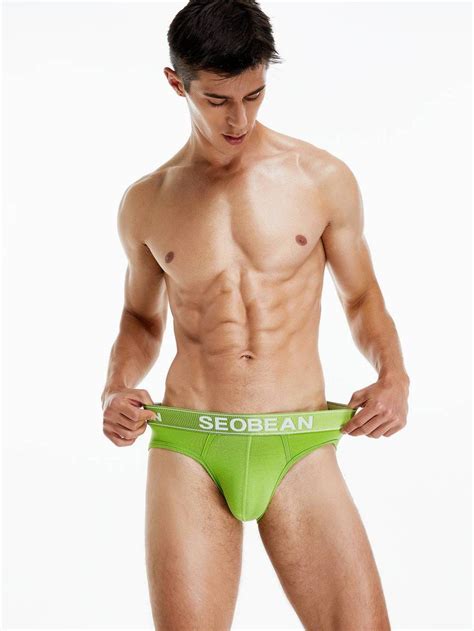 SEOBEAN BASIC COLORED BRIEF กางเกงในชาย ทรง บรีฟ มี 5 สี ของแท้ 100% ...