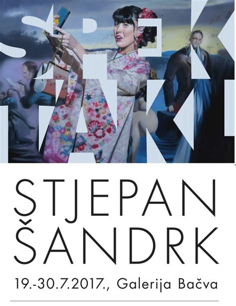 Exhibition: Stjepan Šandrk – SPECTACLE | Croatian Association of ...