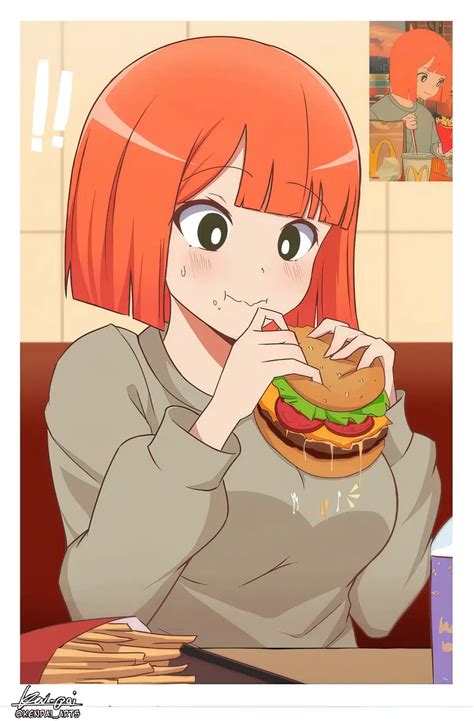 McDonald's Waifu attracts attention with eye-catching illustrations