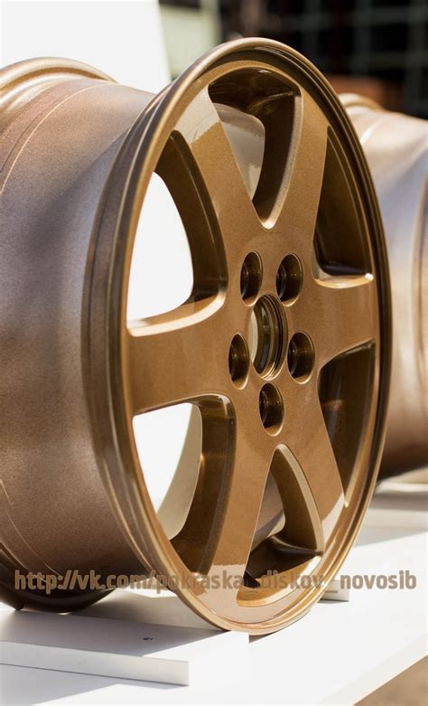 R15 покраска под цвет Subaru, бронзовый металлик + лак — Катки 54 на DRIVE2
