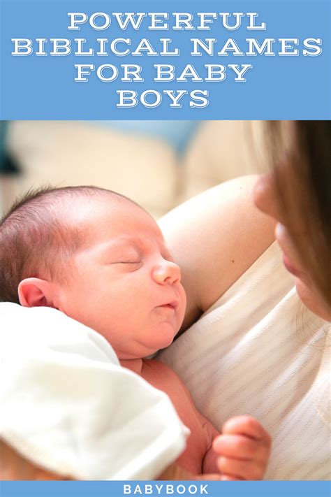 Powerful biblical names for baby boys christian baby boy names unique boy names – Artofit