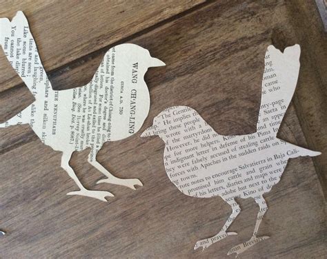 Vintage Paper Birds, Antique Paper Bird Die Cuts, Paper Bird Ephemera ...