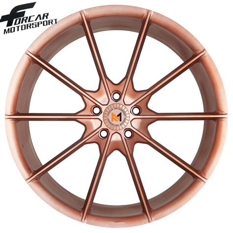 special style full coating color  piece forged alloy wheel car rims