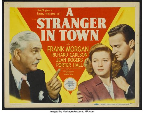 A Stranger in Town (MGM, 1943). Lobby Card Set of 8 (11" X 14"). | Lot