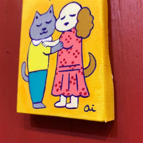 【ai sayama】原画「Lesson in Love（17）」抱き合う | HOW HOUSE