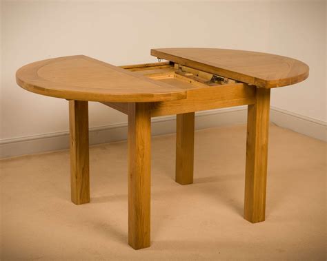 devon oak circular dining table import furniture
