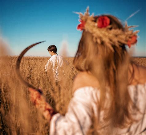 Poludnitsa is a Slavic female mythological character - Slovene.Online