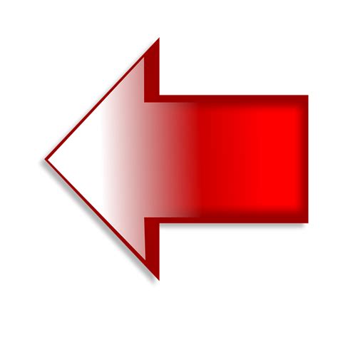 Красная стрелка PNG