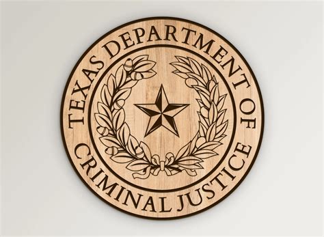 Texas Criminal Justice Seal SVG Vector Files | Vector911