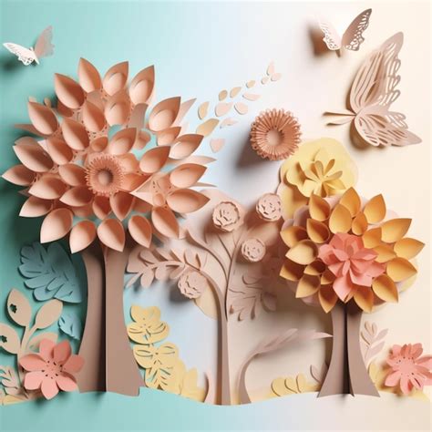 beautiful paper cutouts pictures freepik