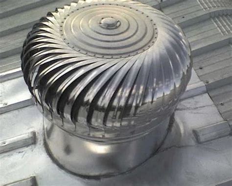 Stainless Steel Automatic Industrial Roof Ventilators, Size: 24" at ...