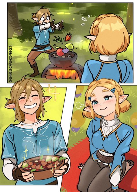 🐍SNEGOVSKI💙💛 on Twitter: "I always liked the way Link cooks. Zelda