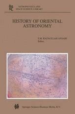 History of Oriental Astronomy: Proceedings of the Joint Discussion-17 ...