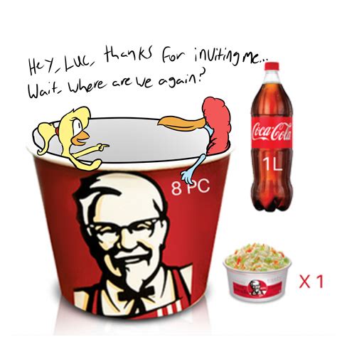 KFC chicken bucket by captainnatjo on DeviantArt