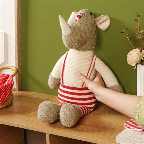 Baby Rhino Plushie For Toddlers Online - Premium Pretend Play | Nestasia