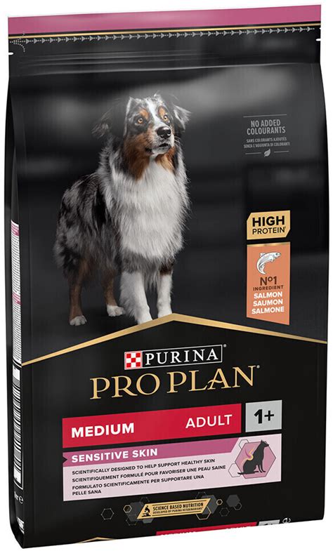 Purina Pro Plan OptiDerma Medium Adult Sensitive skin saumon (7 kg) au ...