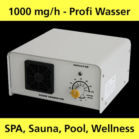Ozonisator Ozongenerator Luftreiniger Wasseraufbereitung Desinfektion ...