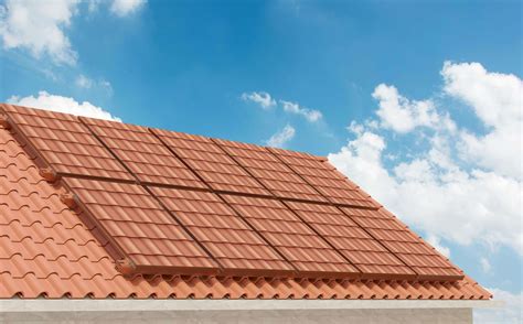 Classic Terracotta color, invisible solar panels - INVITAIC